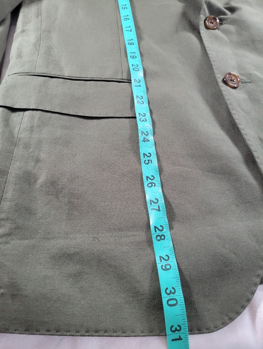 J Crew Crosby Classic-fit suit jacket in Baird McNutt Irish cotton-linen blend - Picture 10 of 13